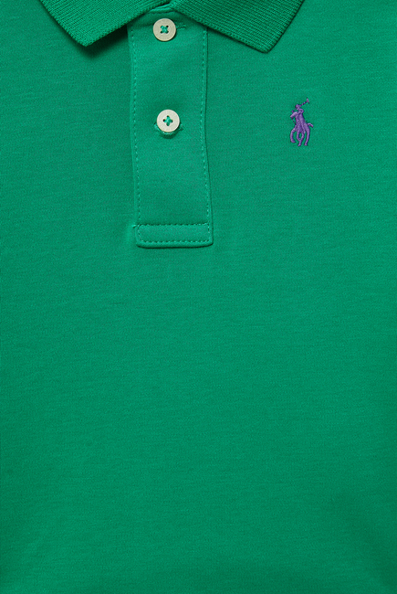قميص بولو بتطريز شعار حصان بولو